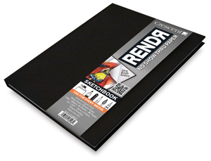 RendR No Show Thru Paper, Hardbound Sketchbook