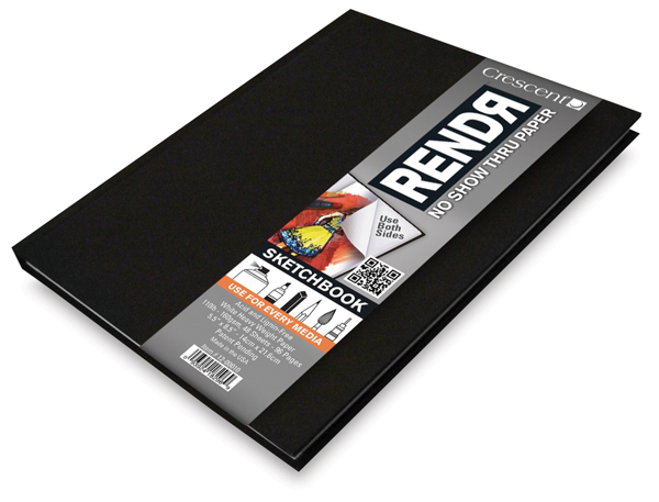 RendR No Show Thru Paper, Hardbound Sketchbook