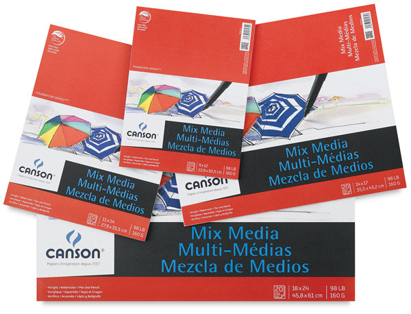 Canson Foundation Mixed Media Pads
