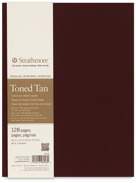 400 Series Toned Sketch Journal, Warm Tan