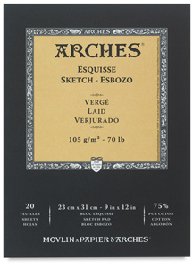 Arches Sketch Pad, 20 Sheets