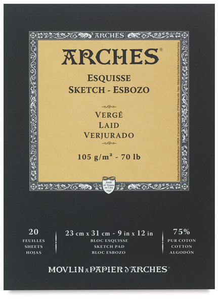 Arches Sketch Pad, 20 Sheets