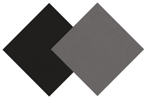 Gray and Black Presentation Board (showing both sides)