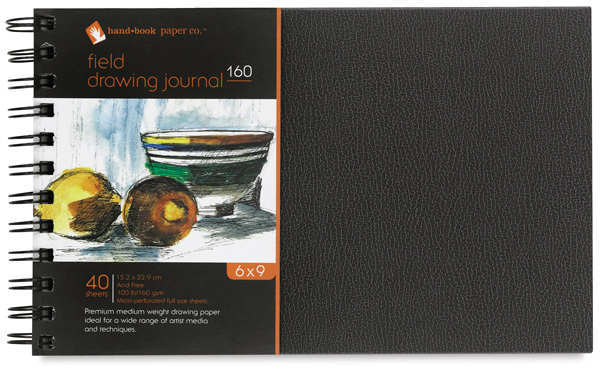 Field Drawing Journal, 40 Sheets, 6" &times; 9"