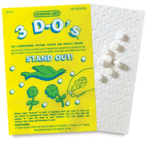 3D-O's, pkg of 100