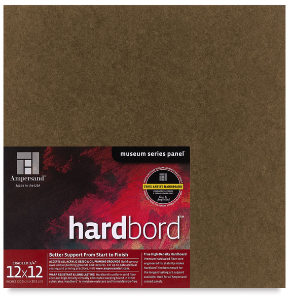 Hardbord, 3/4" Cradled
