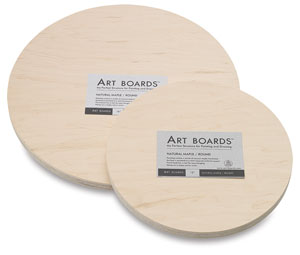 Maple Round Art Panels