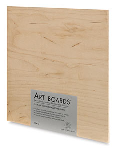 Natural Maple Plein Air Panel, 12" × 12" Natural Maple Plein Air Panel, 12" × 12"