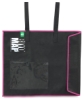 BIYOMAP Art Protection Case, 20" x 23" w/ Pink Border, handles attached