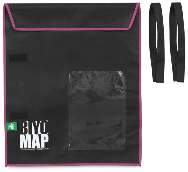 BIYOMAP Art Protection Case, 20" x 23" w/ Pink Border