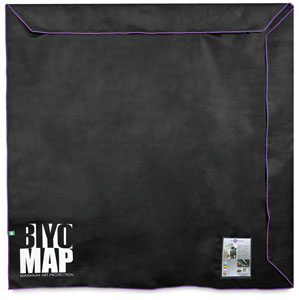 BIYOMAP Art Protection Case, 82" x 82" w/ Purple Border