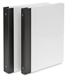 Vista 3-Ring Binders, Snow
