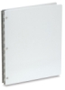 Vista Portfolio Book, Snow,  11" H &times; 8&frac12;" W 