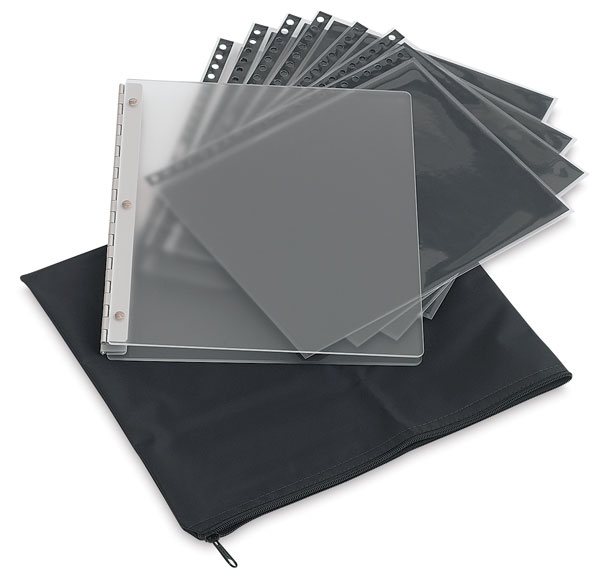 Vista Packaged Screwpost Portfolio Book, Mist  NEW! 