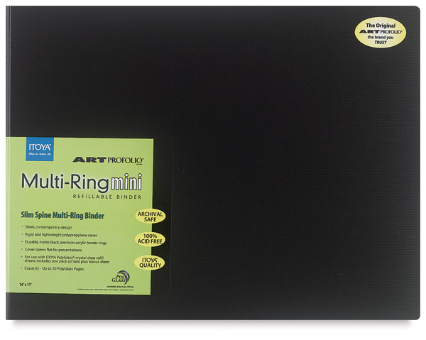 Multi-Ring Mini Binder, 11" &times; 14"