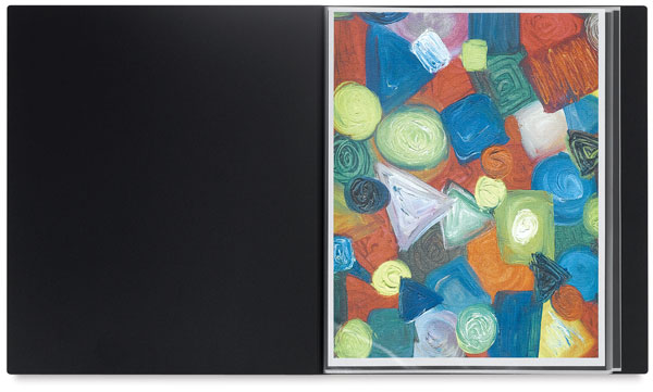 Presentation Book, Portrait (Inside View)
