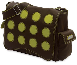 Multitasker Bag, Brown/Green