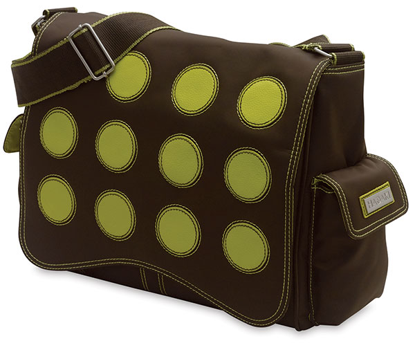 Multitasker Bag, Brown/Green