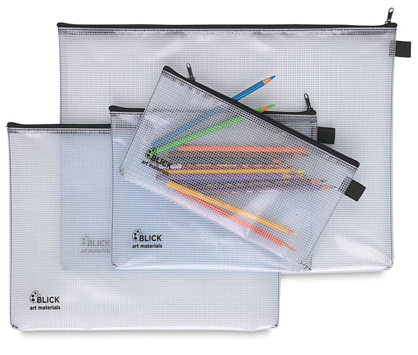 blick mesh zipper bags blick art materials zipper bags 600x510