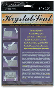 Pkg of 25, 8" &times; 10"