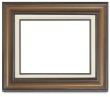 Dark Walnut Finish, Light Walnut Band