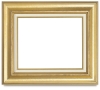 Gold with Gold Foil Frame