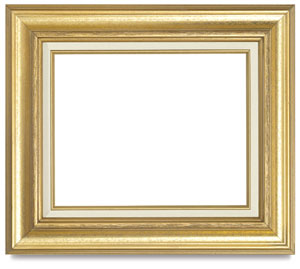 Gold with Gold Foil Frame