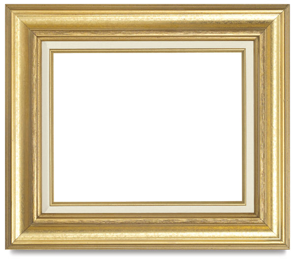 Gold with Gold Foil Frame