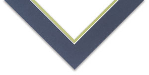 Detail, Newport Blue / Green Pear