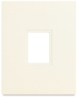 Artist Trading Card Double Mat, Ivory/Ivory