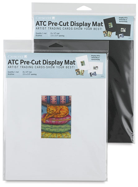 Artist Trading Card Mats, Single Opening