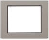 Pre-Cut Double Mat, Gray w/Dark Gray