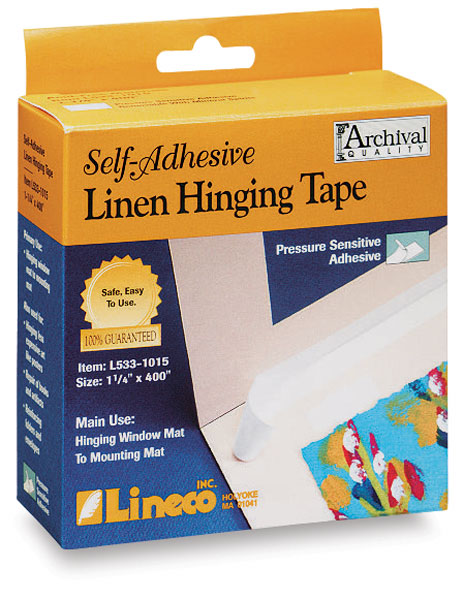 Self-Adhesive Linen Hinging Tape
