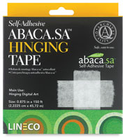 Lineco Abaca Self-Adhesive Hinging Tape