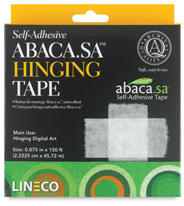 Abaca Self-Adhesive Hinging Tape