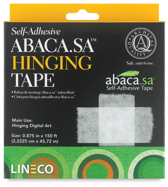 Abaca Self-Adhesive Hinging Tape