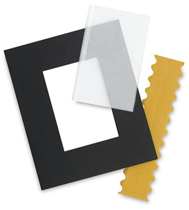 Frame, Sleeve, and Adhesive Tabs