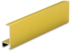 Nielsen Metal Frame Sections <nobr>Frosted Gold Style 22</nobr>