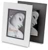 White/Black Linen and Black/Black Textured Frames