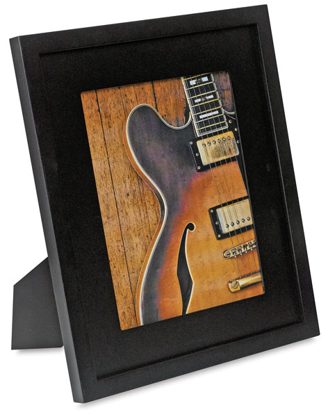 Gallery Frame with Wood Mat