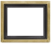 Gold Leaf / Black, for 3/4" or 7/8" Deep Canvas