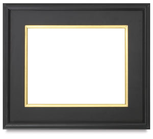 Blick Simplon Plein Air Frames with Liners, Black w/ Gold, 8&quot x 10&quot