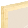 Corner Detail, Light Bamboo Frame Corner Detail, Light Bamboo Frame