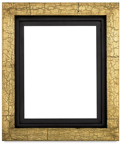 Gold Crackle, for 3/4;" Deep Canvas