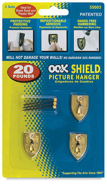 Repositioning Shield Hangers Set of 3