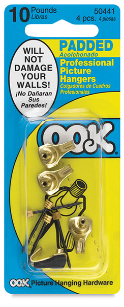 Padded Hangers, 10&nbsp;lb Capacity, Pkg of 4
