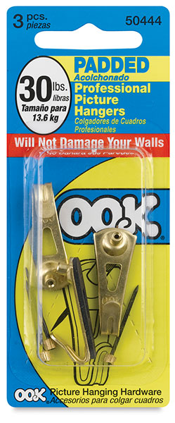Padded Hangers, 30&nbsp;lb Capacity, Pkg of 3