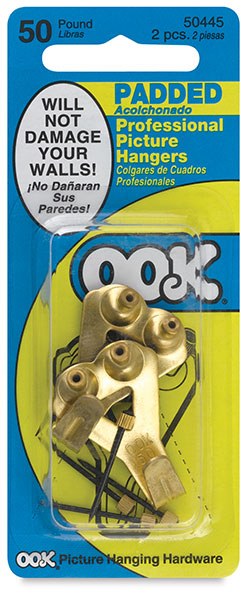 Padded Hangers, 50&nbsp;lb Capacity, Pkg of 2