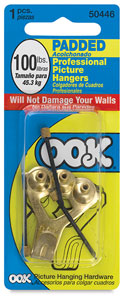 Padded Hangers, 100&nbsp;lb Capacity, Pkg of 1