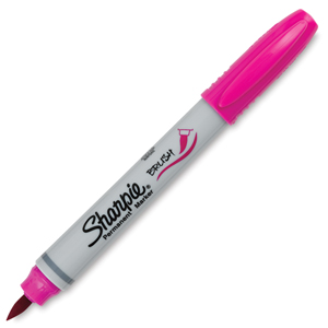 Sharpie Brush Tip Permanent Marker